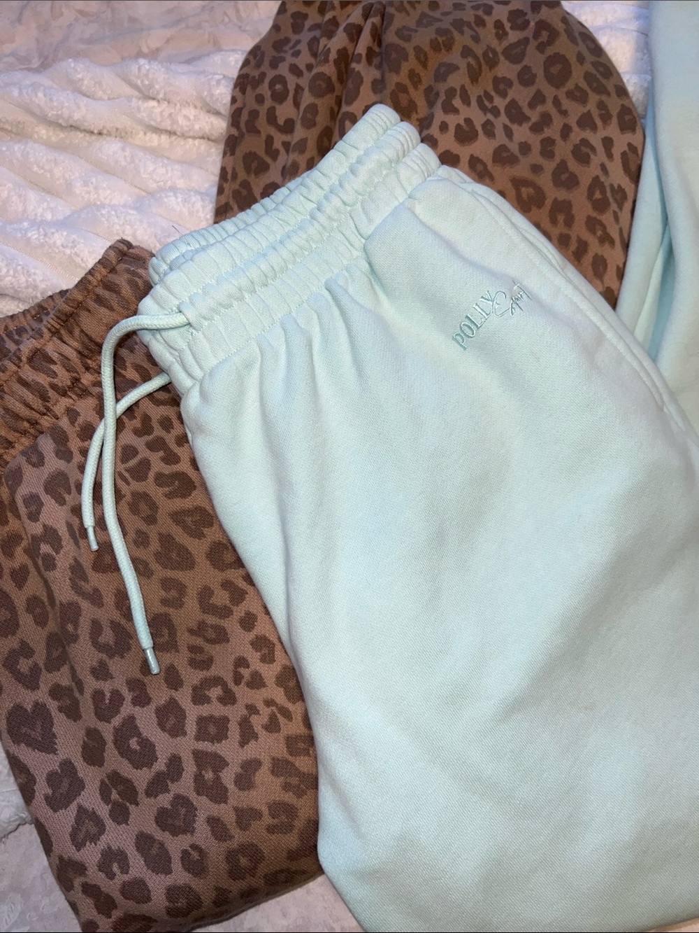 Bundle of Leopard + Mint Sweats
